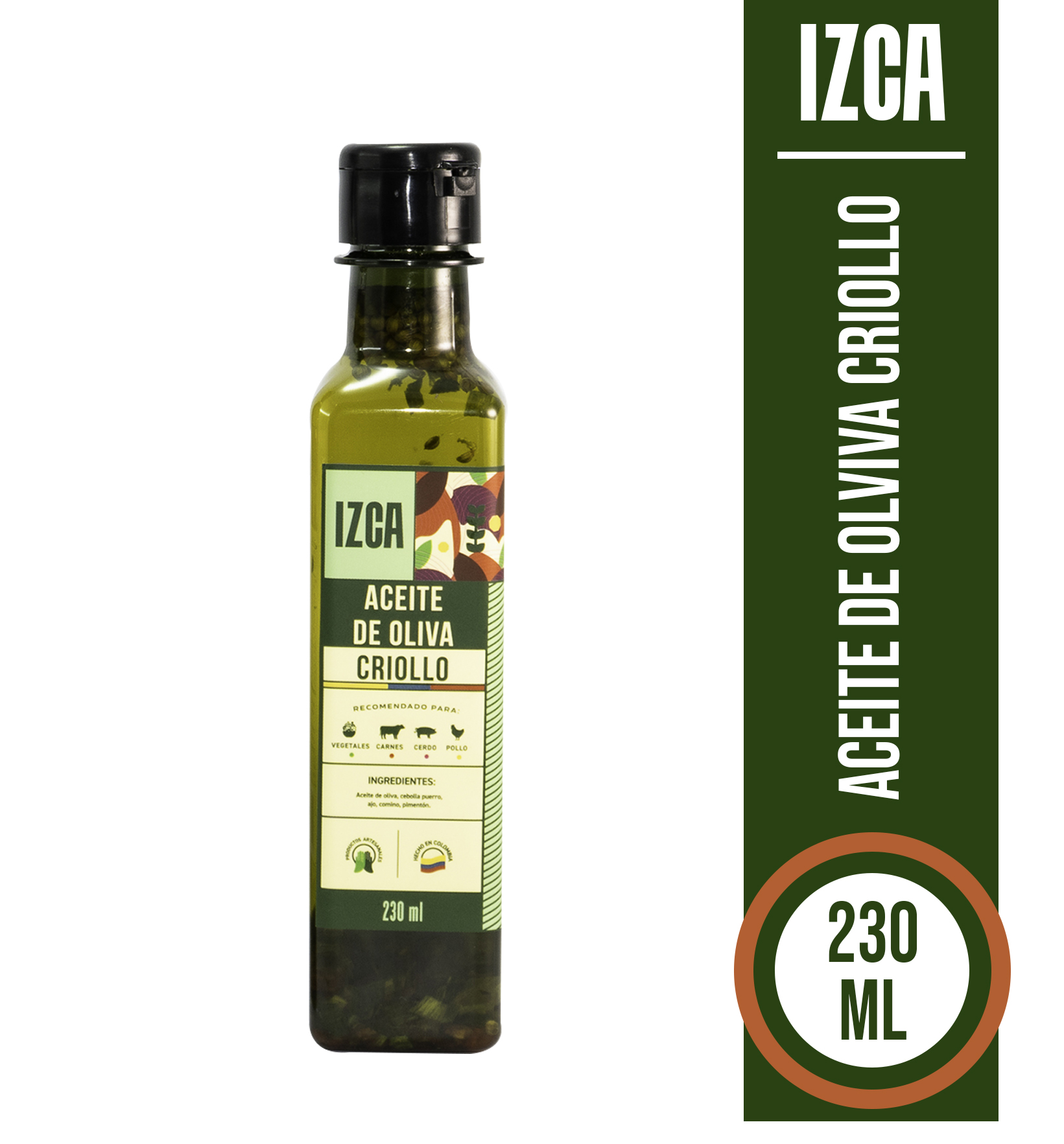 aceite de olviva criollo